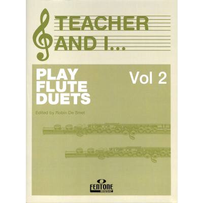 9789043141284 - Teacher and I play flute duets 2