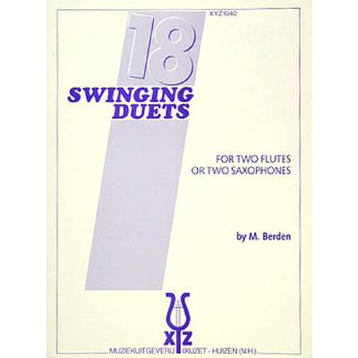 9789043144414 - 18 swinging Duets