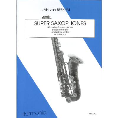 9789043146760 - Super saxophones - 35 Studies