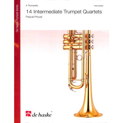 9789043152440 - 14 intermediate Trumpet Quartets