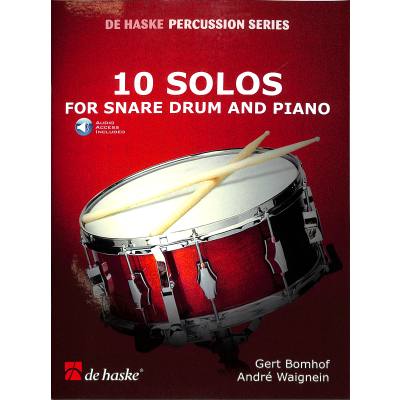 9789043166652 - 10 solos for snare drum + piano