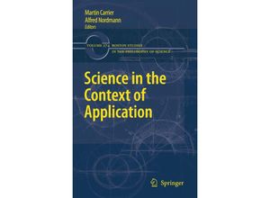 9789048190508 - Science in the Context of Application Gebunden