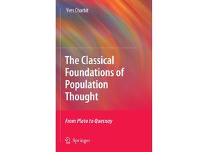 9789048192977 - The Classical Foundations of Population Thought - Yves Charbit Gebunden