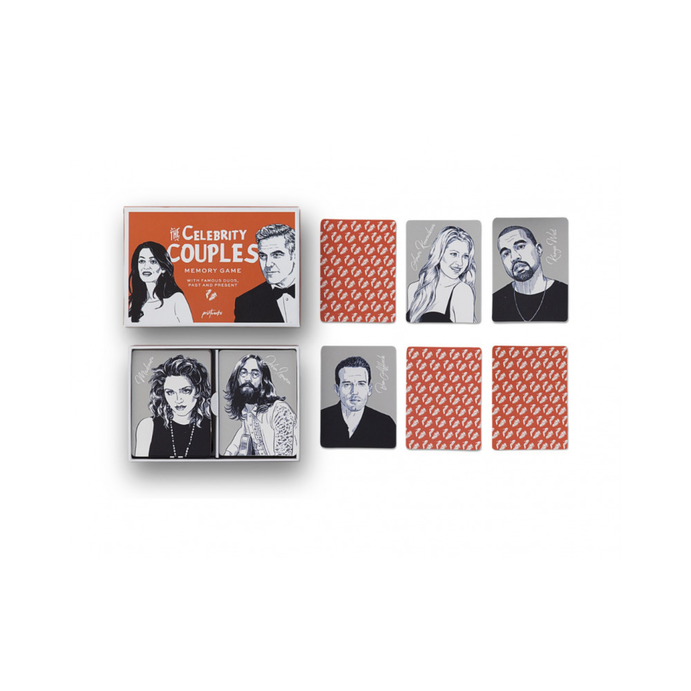 9789163614576 - Kartenspiele Memory Game Celebrity Couples