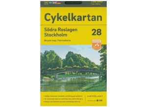 9789189427440 - Cykelkartan Blad 28 Sa Roslagen Stockholm Karte (im Sinne von Landkarte)