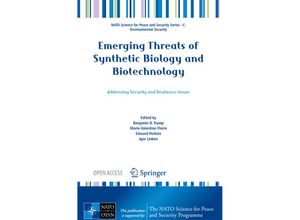 9789402420883 - NATO Science for Peace and Security Series C Environmental Security   Emerging Threats of Synthetic Biology and Biotechnology Kartoniert (TB)