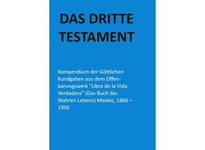 9789403631240 - DAS DRITTE TESTAMENT - Anna Maria Hosta Kartoniert (TB)