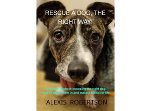 9789403645315 - Rescue a dog the right way! - Alexis Robertson Kartoniert (TB)