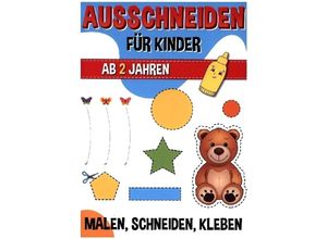 9789403711652 - Ausschneiden für Kinder ab 2 Jahren - HR Creation Kartoniert (TB)