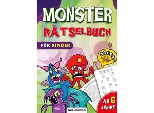 9789403713519 - Monster Rätselbuch für Kinder ab 6 Jahre - Kalusi Kids Kartoniert (TB)