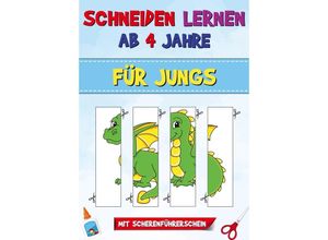 9789403713571 - Schneiden Lernen ab 4 Jahre für Jungs - HR Kiddos Press Kartoniert (TB)