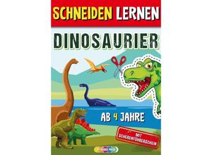 9789403713595 - Schneiden Lernen ab 4 Jahre Dinosaurier - HR Kiddos Press Kartoniert (TB)