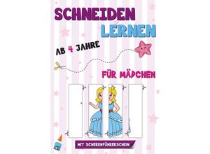 9789403713601 - Schneiden Lernen ab 4 Jahre für Mädchen - HR Kiddos Press Kartoniert (TB)