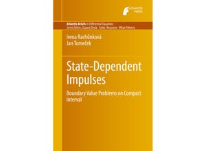 9789462391260 - State-Dependent Impulses - Irena Rachunková Jan Tomecek Kartoniert (TB)