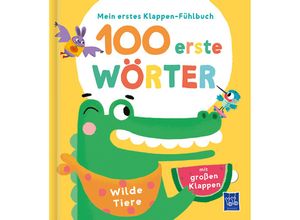 9789464549409 - Mein erstes Klappen-Fühlbuch - 100 erste Wörter - Wilde Tiere Pappband