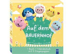 9789464549447 - Mein Fingerpuppen-Lernbuch - Was passiert auf dem Bauernhof Pappband