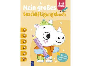 9789464764123 - Mein großes Beschäftigungsbuch 3-5 Jahre (Cover Nashorn) Gebunden