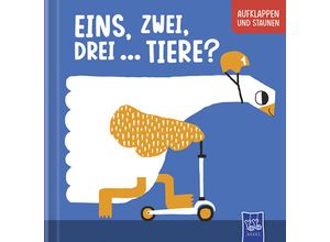 9789464764345 - Eins zwei drei - Tiere? Pappband