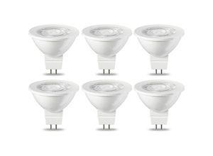 9789585353923 - Beijiyi - 6 Stück led GU53 MR16 5W warmweiß nicht dimmbar Leuchtmittel 220V [Energieklasse g]