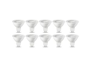 9789585354777 - Beijiyi - Basics 10er-Pack LED-Spot-Leuchtmittel GU53 MR16 5 w (entspricht 35 w) warmweiß nicht dimmbar [Energieklasse g]