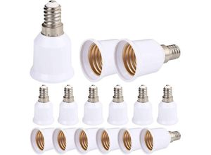 9789585366107 - Beijiyi - 15 Stück E14-auf-E27-Sockel-Adapter Lampensockel-Konverter-Adapter Lampensockel-Adapter für LED-Leuchtmittel und Glühlampen