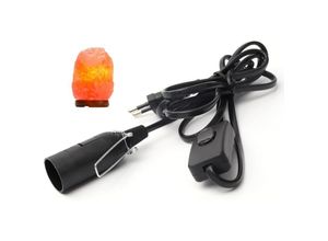 9789585370258 - Beijiyi - Kabel mit Schalter für Salzlampe - 18 m - Fassung für Salzlampe