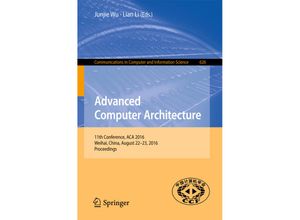 9789811022081 - Advanced Computer Architecture Kartoniert (TB)