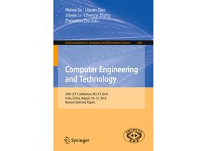 9789811031588 - Computer Engineering and Technology Kartoniert (TB)