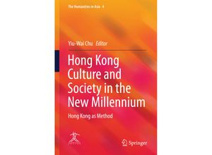 9789811036675 - Hong Kong Culture and Society in the New Millennium Gebunden