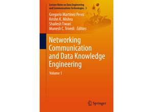 9789811045844 - Networking Communication and Data Knowledge Engineering Kartoniert (TB)