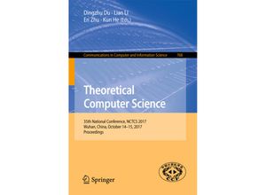 9789811068928 - Theoretical Computer Science Kartoniert (TB)