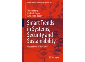 9789811069154 - Smart Trends in Systems Security and Sustainability Kartoniert (TB)