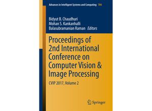 9789811078972 - Proceedings of 2nd International Conference on Computer Vision & Image Processing Kartoniert (TB)