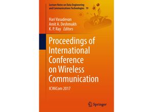 9789811083389 - Proceedings of International Conference on Wireless Communication Kartoniert (TB)