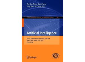 9789811321214 - Artificial Intelligence Kartoniert (TB)