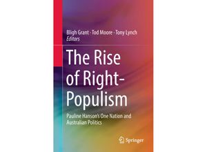 9789811326691 - The Rise of Right-populism Kartoniert (TB)