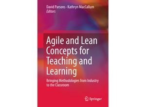 9789811327506 - Agile and Lean Concepts for Teaching and Learning Gebunden