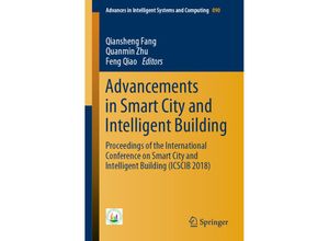 9789811367328 - Advancements in Smart City and Intelligent Building Kartoniert (TB)