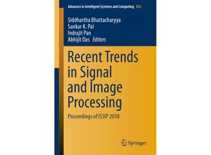 9789811367823 - Recent Trends in Signal and Image Processing Kartoniert (TB)