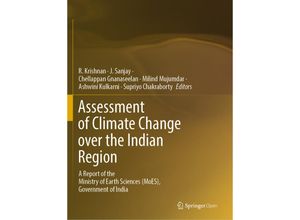 9789811543296 - Assessment of Climate Change over the Indian Region Kartoniert (TB)