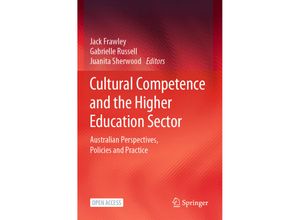 9789811553646 - Cultural Competence and the Higher Education Sector Kartoniert (TB)