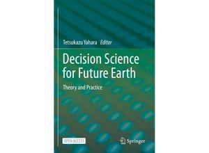 9789811586347 - Decision Science for Future Earth Kartoniert (TB)