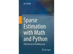 9789811614378 - Sparse Estimation with Math and Python - Joe Suzuki Kartoniert (TB)