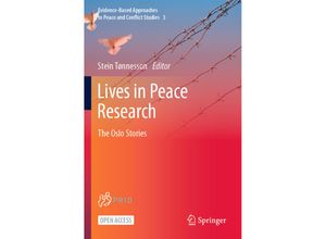 9789811647192 - Lives in Peace Research Kartoniert (TB)