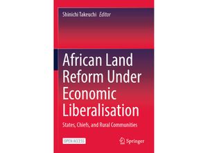 9789811647277 - African Land Reform Under Economic Liberalisation Kartoniert (TB)