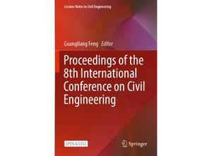 9789811912627 - Proceedings of the 8th International Conference on Civil Engineering Kartoniert (TB)