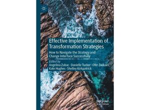 9789811923388 - Effective Implementation of Transformation Strategies Kartoniert (TB)