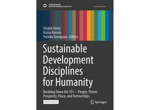 9789811948619 - Sustainable Development Goals Series   Sustainable Development Disciplines for Humanity Kartoniert (TB)