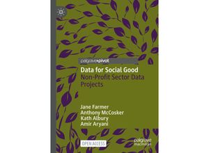 9789811955563 - Data for Social Good - Jane Farmer Anthony McCosker Kath Albury Amir Aryani Kartoniert (TB)