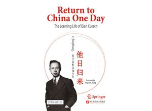 9789811957574 - Return to China One Day - Chengdong Lv Kartoniert (TB)